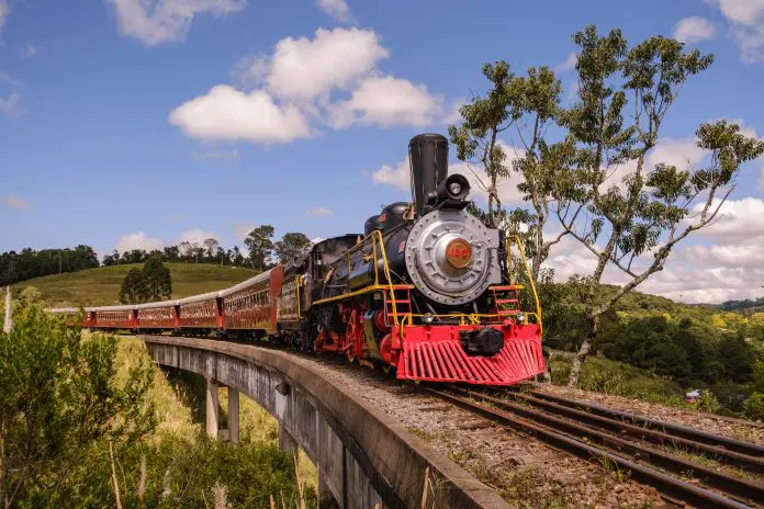 Maria Fumaça Trem Pampa