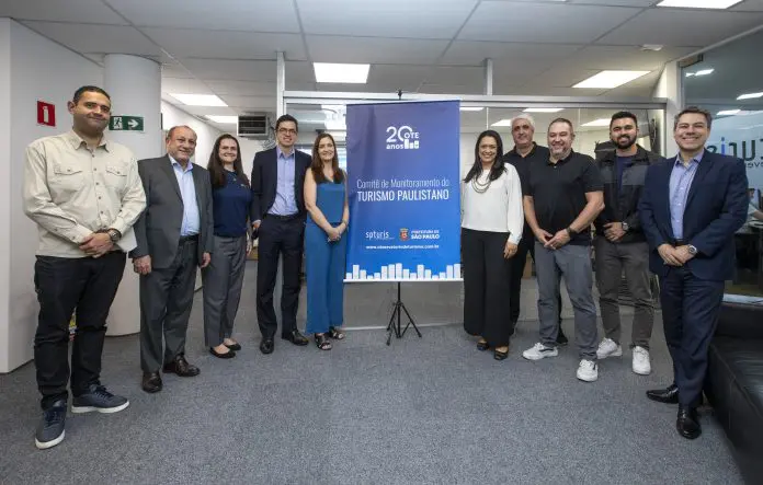 Reunião do Comitê – São Paulo (SP) - 27/11/2025 - Reunião do Comitê de Monitoramento do Turismo Paulistano, com Gustavo Pires, Presidente da SPTuris; Rui Alves, Secretário Municipal de Turismo; Fábio Voros – Coordenador de Turismo da SMTUR; Da SPTuris