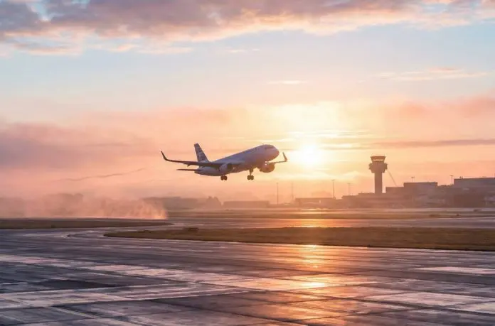 Início do uso regular do combustível sustentável SAF na aviação comercial. Crédito: Divulgação/MPor Início do uso regular do combustível sustentável SAF na aviação comercial. Crédito: Divulgação/MPor