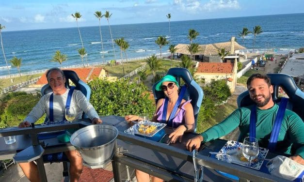 Porto de Galinhas ganha 1º restaurante suspenso do Nordeste