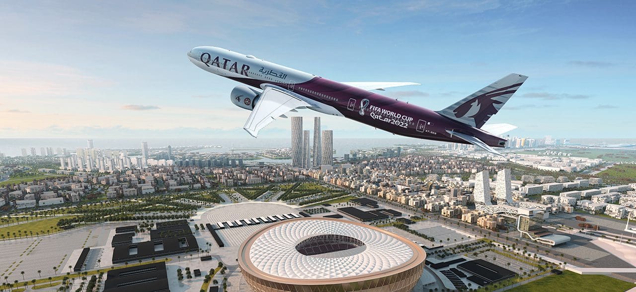 Qatar Airways disponibiliza mais pacotes da Copa do Mundo