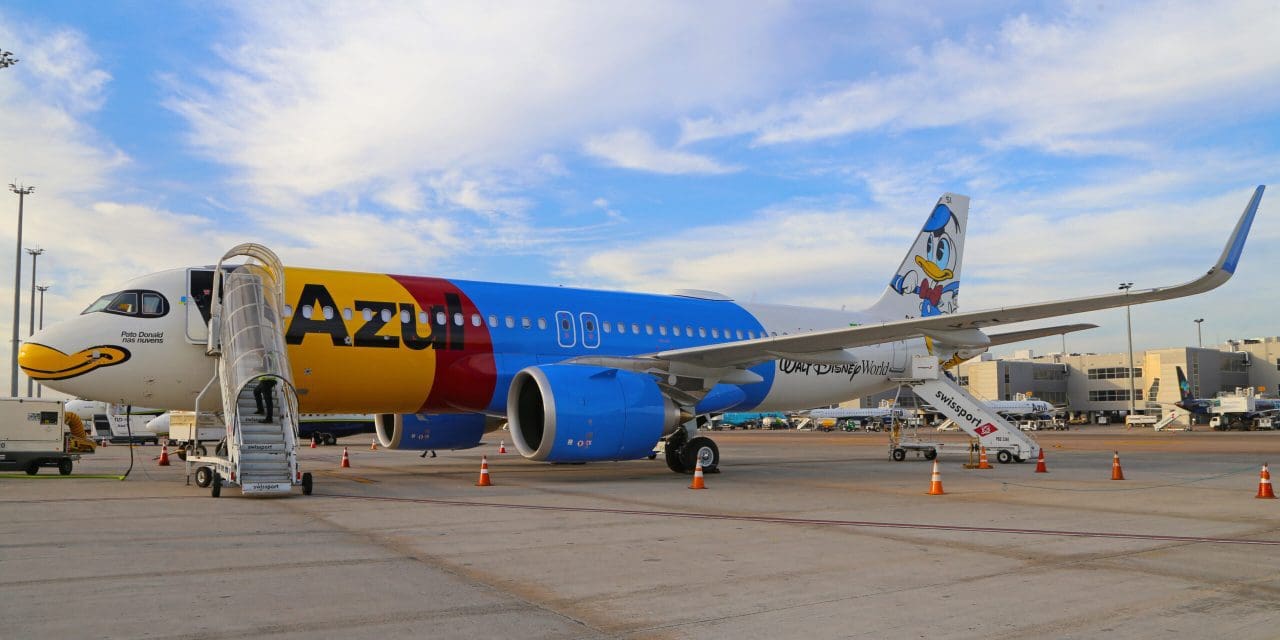 Azul irá dobrar voos para Foz do Iguaçu no fim de ano