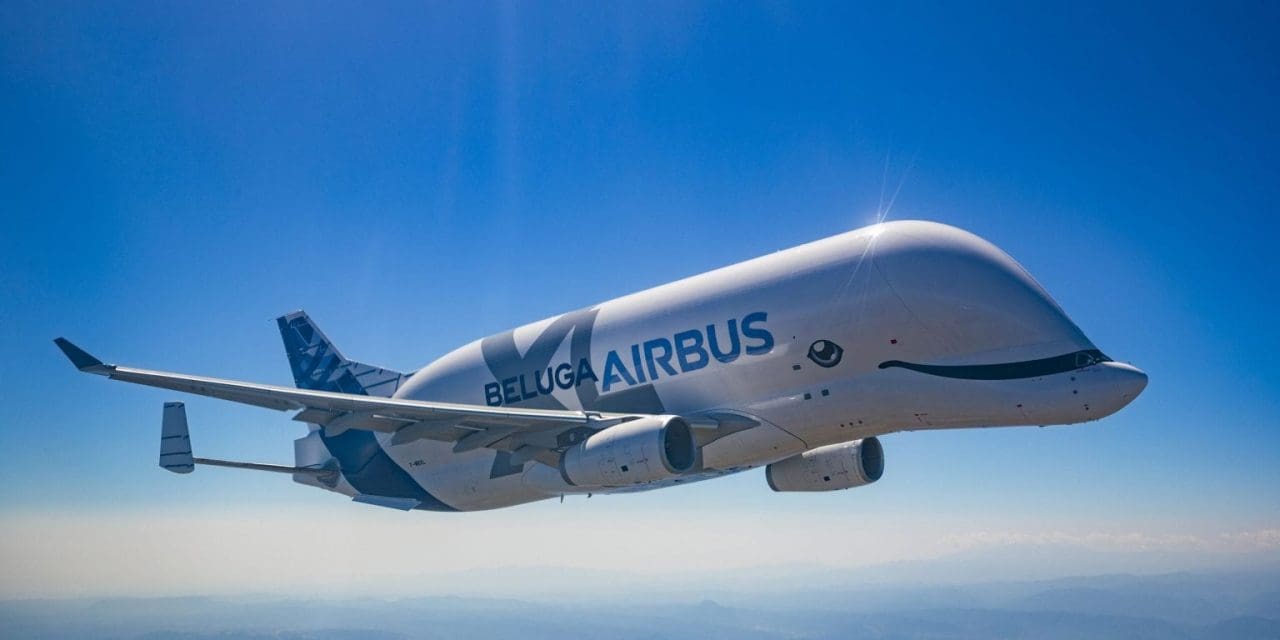 Airbus Beluga estacionará no hangar de manutenção da Azul