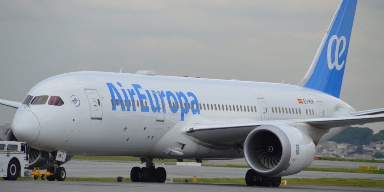 Air Europa celebra dez anos de rota São Paulo-Madrid