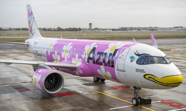 Azul Linhas Aéreas celebra aeronave “Margarida Nas Nuvens”