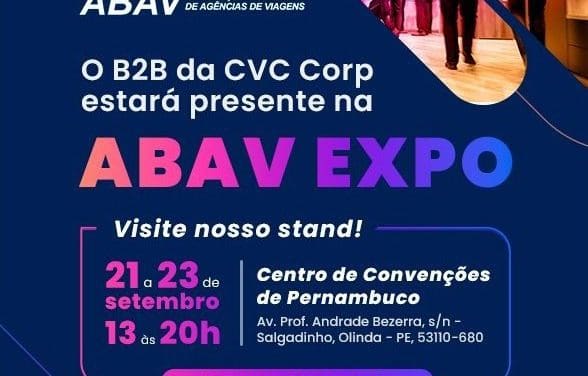 CVC Corp marca presença na Abav com produtos exclusivos