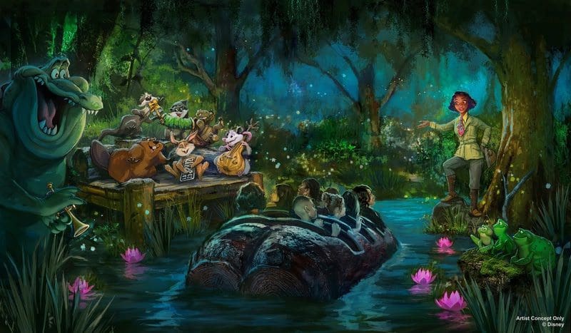 Disney detalha atração de “A Princesa e o Sapo” inspirada no Mardi Gras