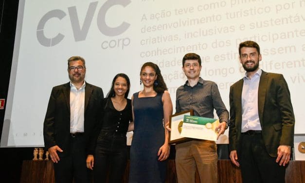 CVC Corp vence Prêmio Braztoa de Sustentabilidade com Programa de Capacitação em Turismo Responsável