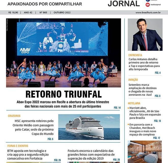 Brasilturis Jornal | Ed. 865 – Outubro 2022