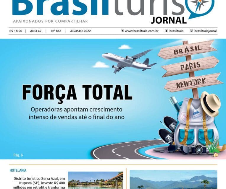 Brasilturis Jornal | Ed. 863 – Agosto 2022
