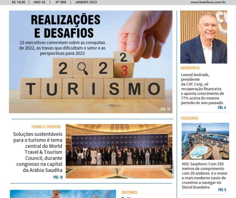 Brasilturis Jornal | Ed. 868 – Janeiro 2023