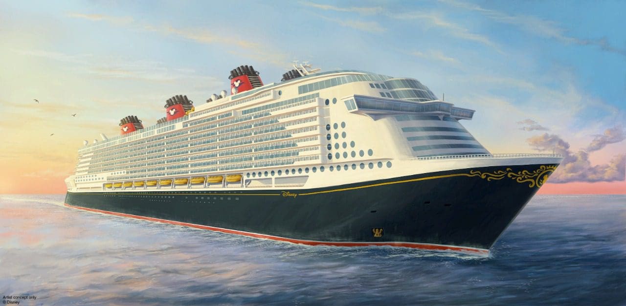 Disney Cruise Line anuncia aquisição de navio