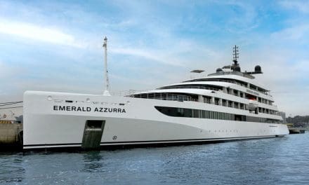 Emerald Cruises batiza nova embarcação em Amsterdã