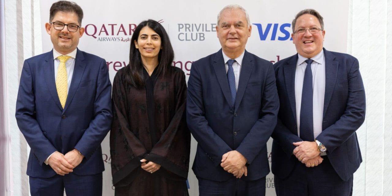 Qatar Airways Privilege Club e Visa lançam parceria global exclusiva