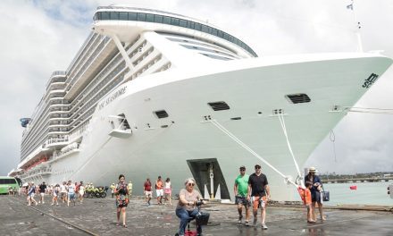 MSC Seashore é o maior navio já atracado em Alagoas