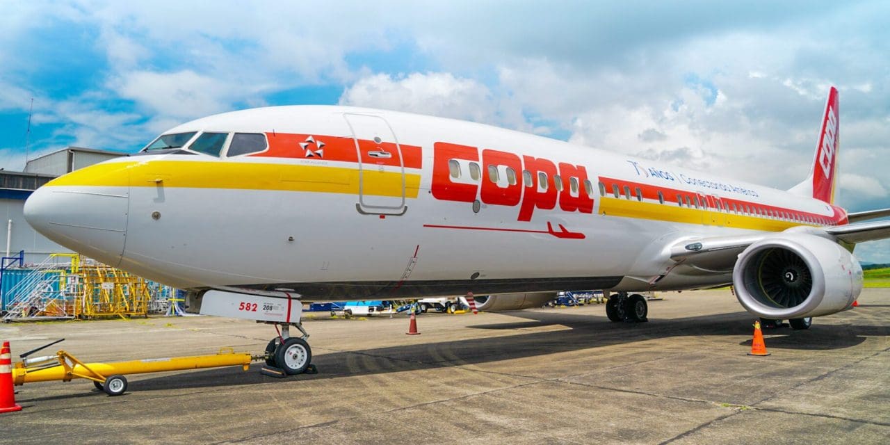 Copa Airlines celebra 75 anos com pintura em aeronave