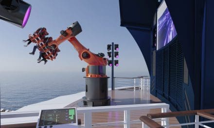 MSC Seascape apresenta o Robotron