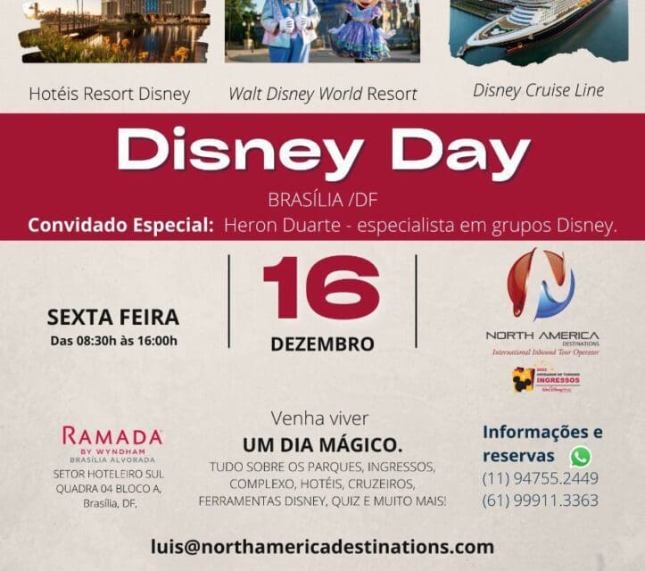 North America e Disney promovem capacitação em Brasília