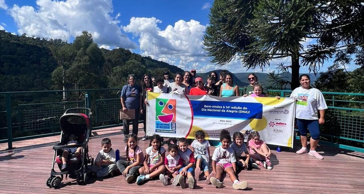 Alpen Park recebe 450 crianças no Dia Nacional da Alegria
