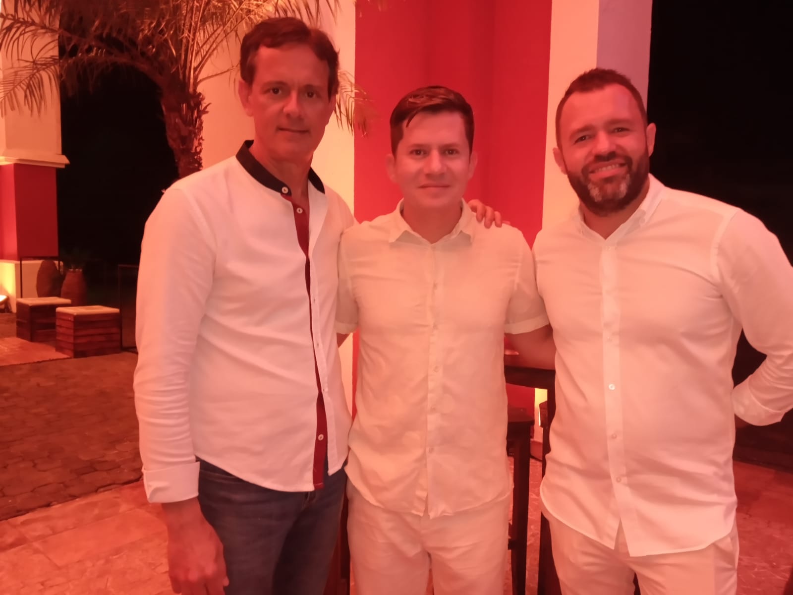 Miguel Gonzales, Luis Velez e Arnaud Le Lanchon (Iberostar)