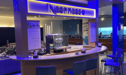 Nespresso Professional inaugura espaço no lounge da Azul em Viracopos