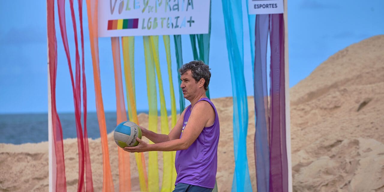 Ipanema sediou o Festival Jackie Vôley de Praia LGBTQIAP+