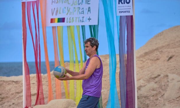 Ipanema sediou o Festival Jackie Vôley de Praia LGBTQIAP+