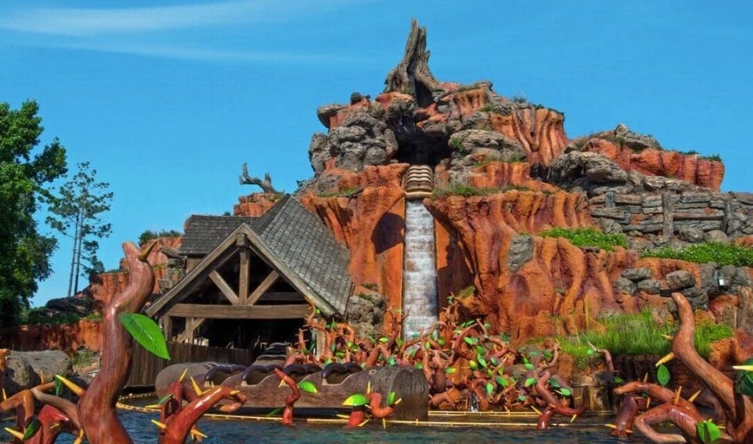 Splash Mountain é a atração mais popular da Disney
