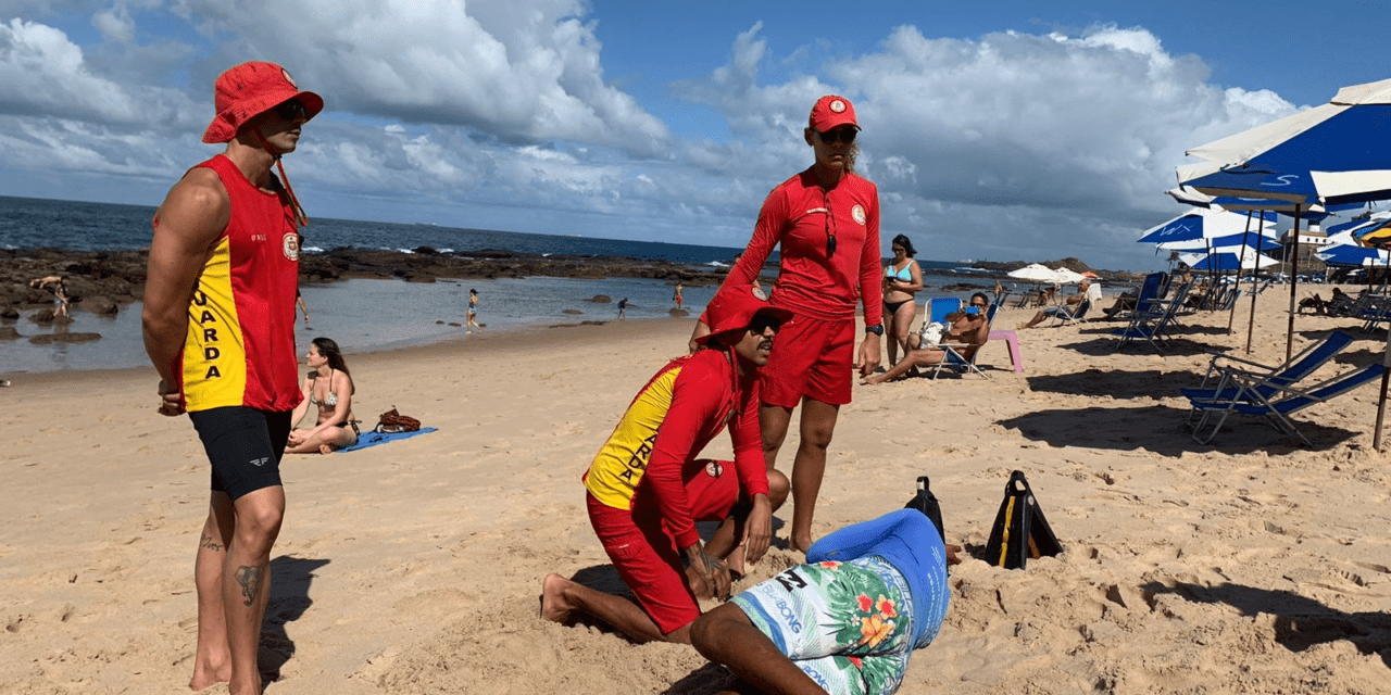 Governo da Bahia promove ação para previne afogamentos em Salvador