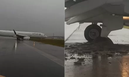 Avião derrapa e aeroporto de Florianópolis é fechado