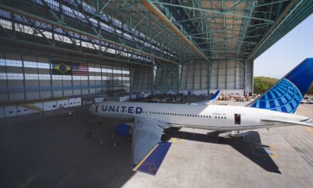 United Airlines inaugura hangar no RIOgaleão