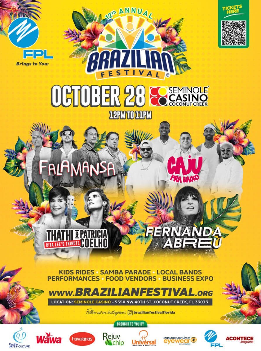 Coconut Creek Will Host 12th Annual Brazilian Festival on Oct. 28