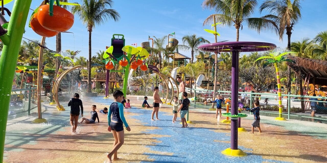 Hot Beach Olímpia inaugura área infantil Jardim da Turma