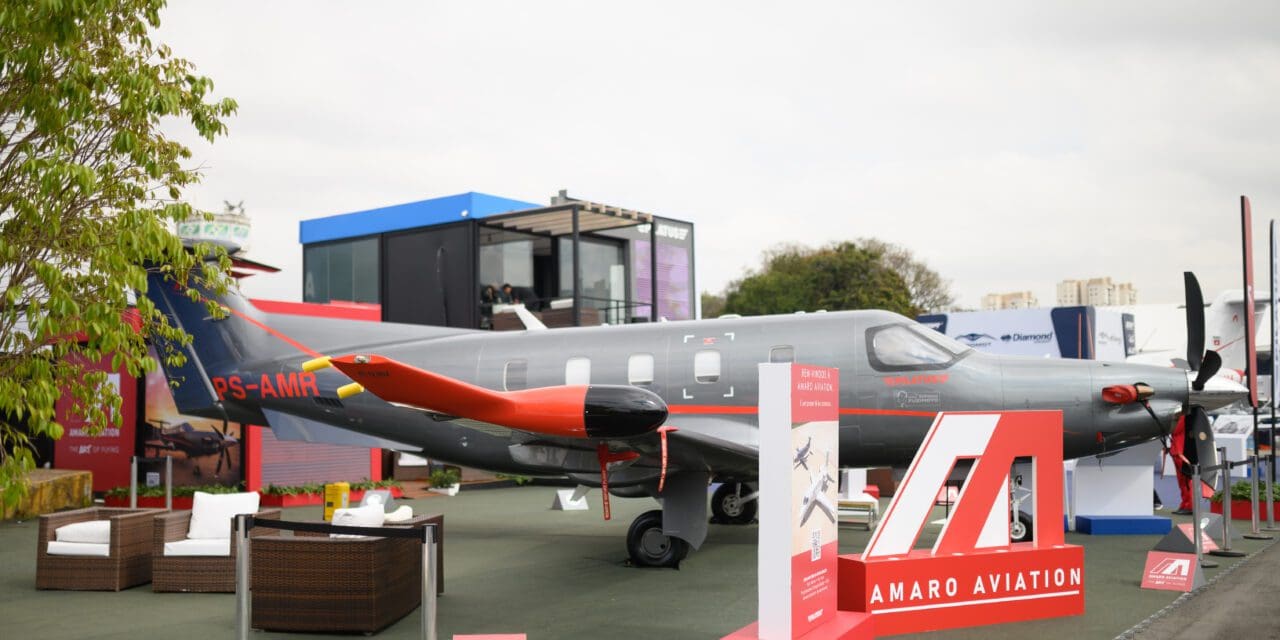 Amaro Aviation apresentou o jato Pilatus PC-24 na Labace