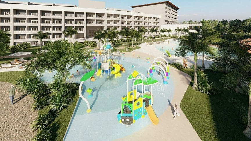 Hotel Jequitimar terá parque aquático voltado para público infantil