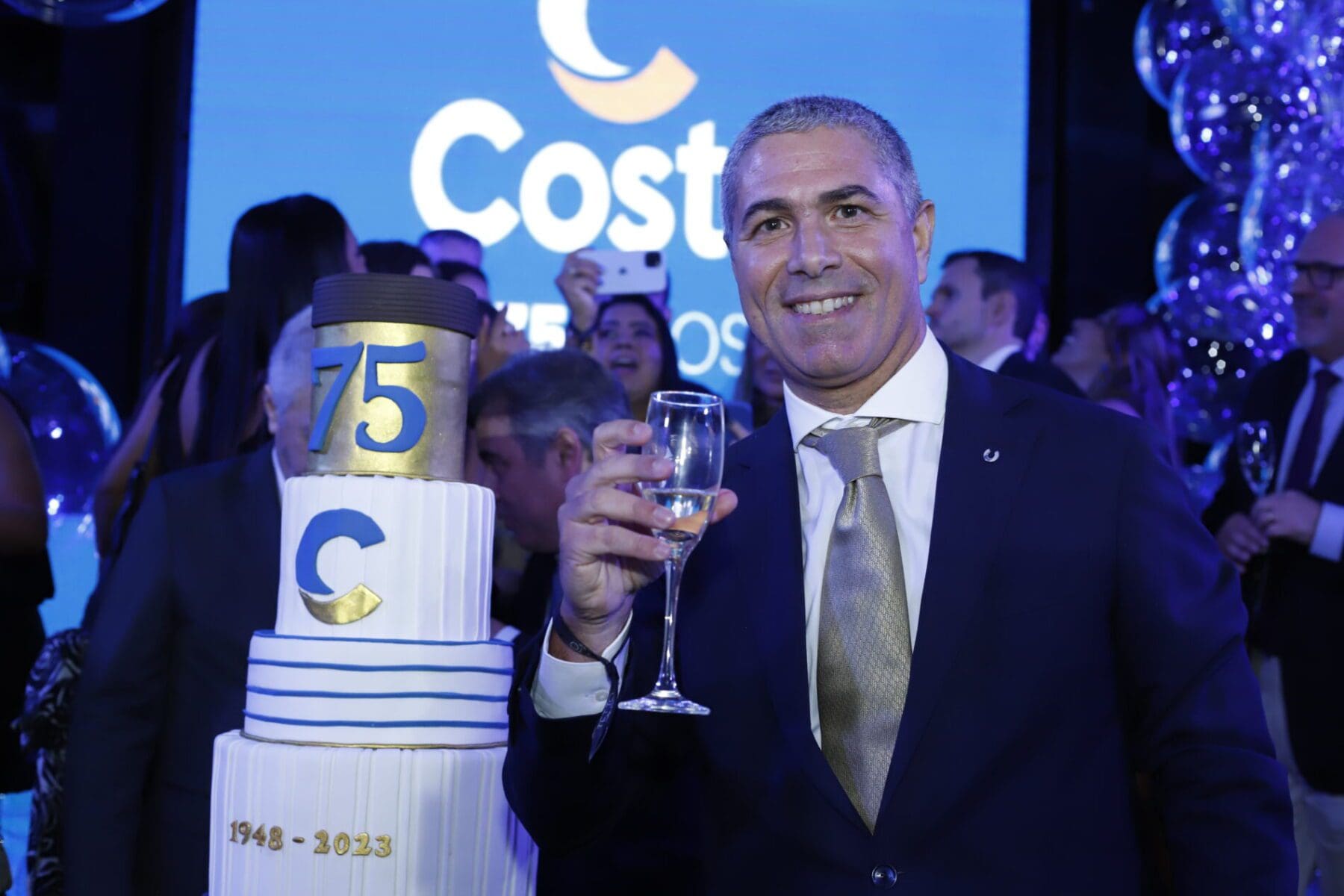 Dario Rustico, presidente executivo da Costa Cruzeiros para a América Central e do Sul. -Foto: Greg Grigoragi (Brasilturis)