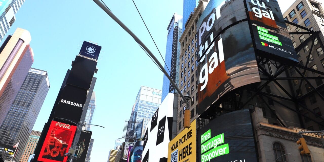 Tap promove Portugal na Times Square