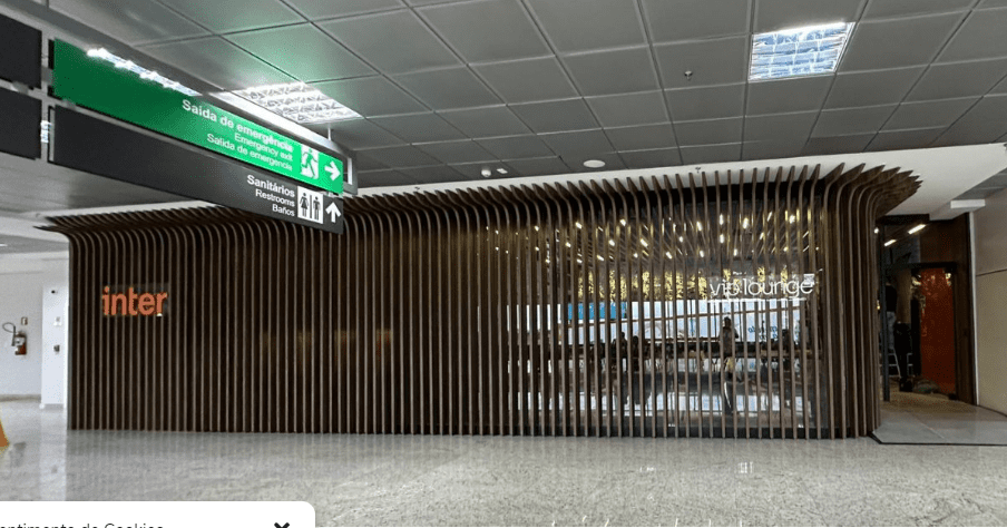 Inter inaugura sala vip no Aeroporto de Curitiba