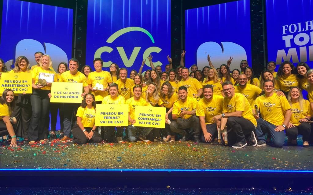 Pela 13ª vez, CVC é a agência de viagens mais lembrada pelos brasileiros