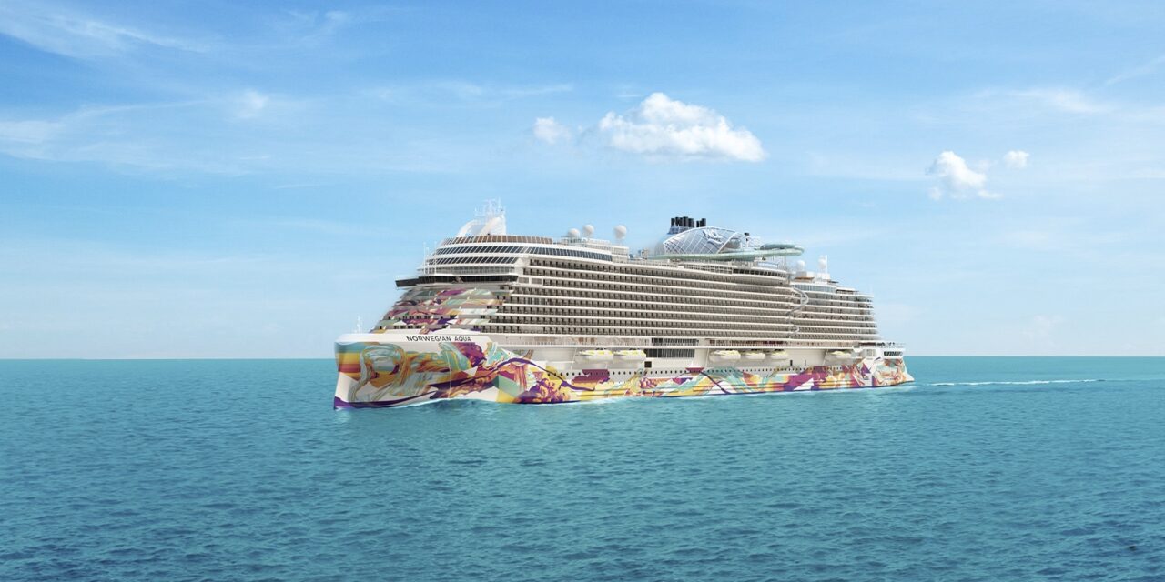 Norwegian Cruise Line anuncia o Norwegian Aqua