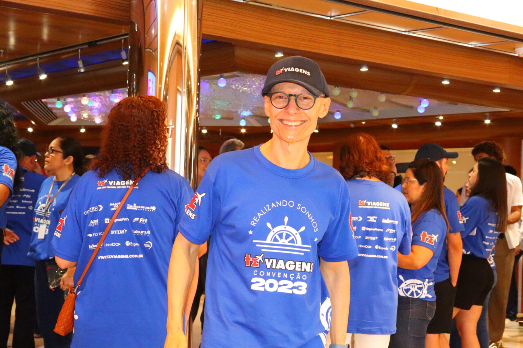 Paulo Manuel, CEO da TZ Viagens, apresentou o perfil dos franqueados durante a abertura da convenção de Vendas Paulo Manuel, CEO da TZ Viagens, apresentou o perfil dos franqueados durante a abertura da convenção de Vendas