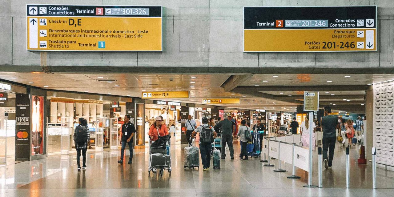GRU Airport recebeu 41,3 milhões de passageiros em 2023 