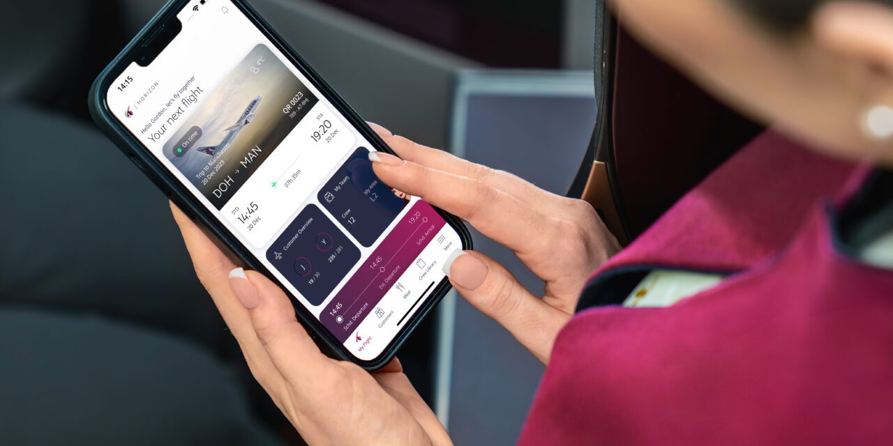 Qatar Airways equipa tripulação com sistema inteligente
