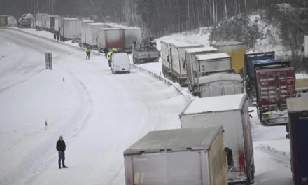 Nevascas na Suécia resultam em cancelamento de voos e viagens rodoviárias