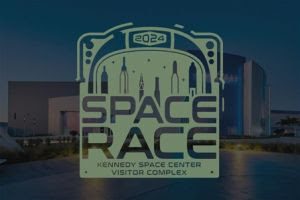 Corrida noturna agita o Kennedy Space Center Visitor Complex