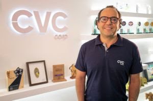 Fabio Godinho representa CVC Corp no Hotusa Explora em Madri