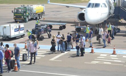 Aeroportos da Coa tiveram 3,3 milhões de passageiros em 2023