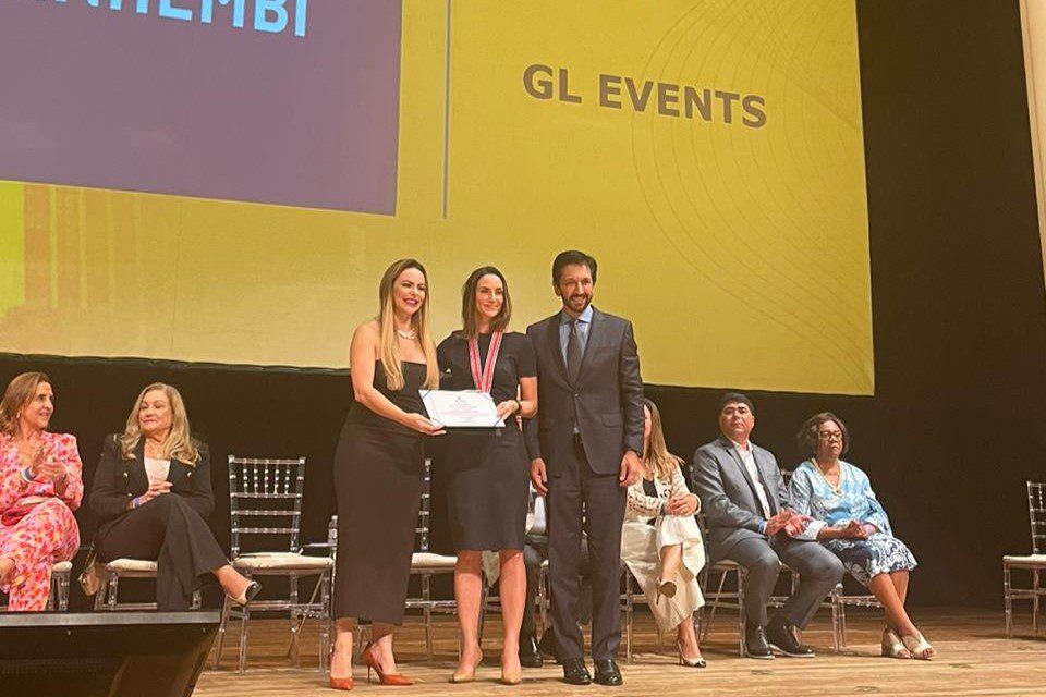 GL events recebe Prêmio Cidade de São Paulo