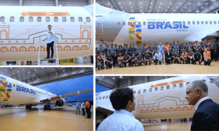 Gol estrea primeira aeronave do programa Conheça o Brasil: Voando