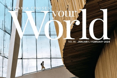 Oceania Cruises lança revista Your World, com viagens de luxo